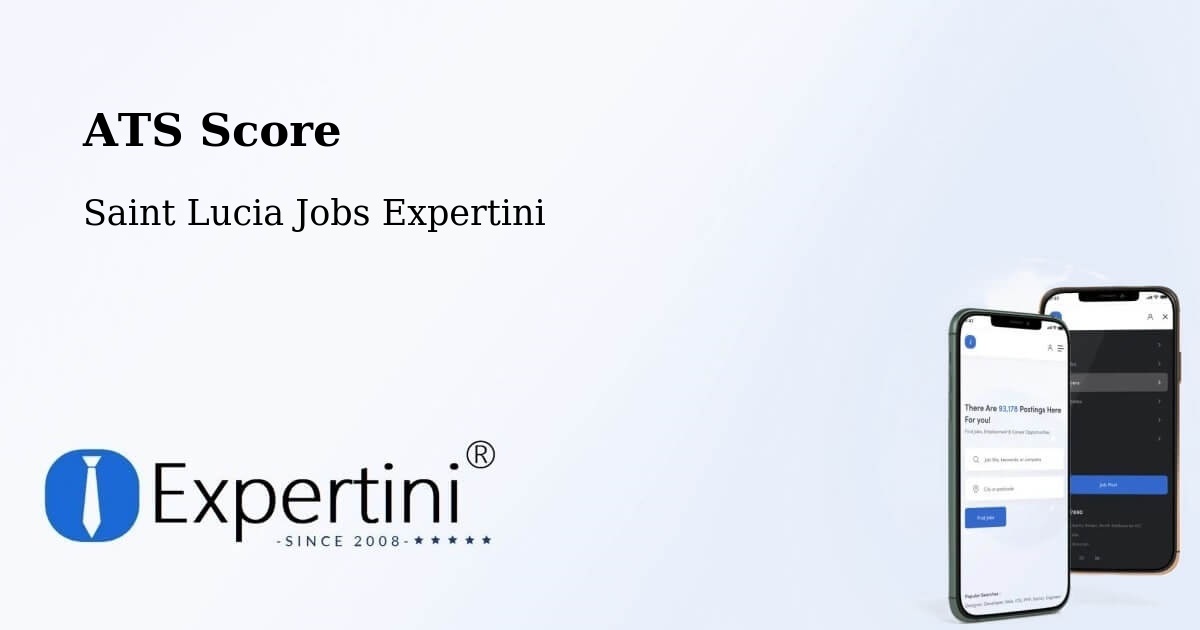 Resume ATS Score & Job Description Match Tool – Stonefield - Saint Lucia Jobs Expertini