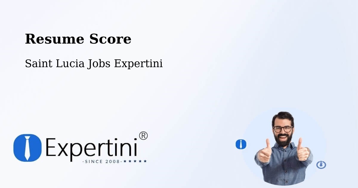 Resume Score & Job Description Match Tool – Stonefield - Saint Lucia Jobs Expertini
